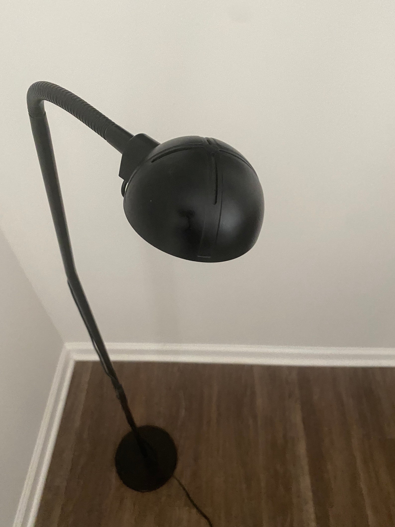 Vintage Halogen IKEA MIL Black Floor Lamp Adjustable | Etsy