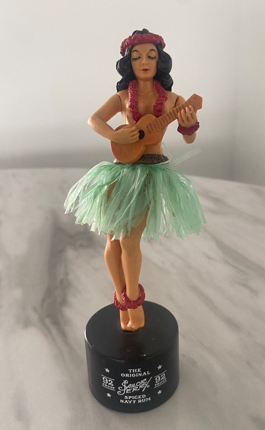 Vintage Sailor Jerry Hula Girl Figure Original Rare Spiced Etsy