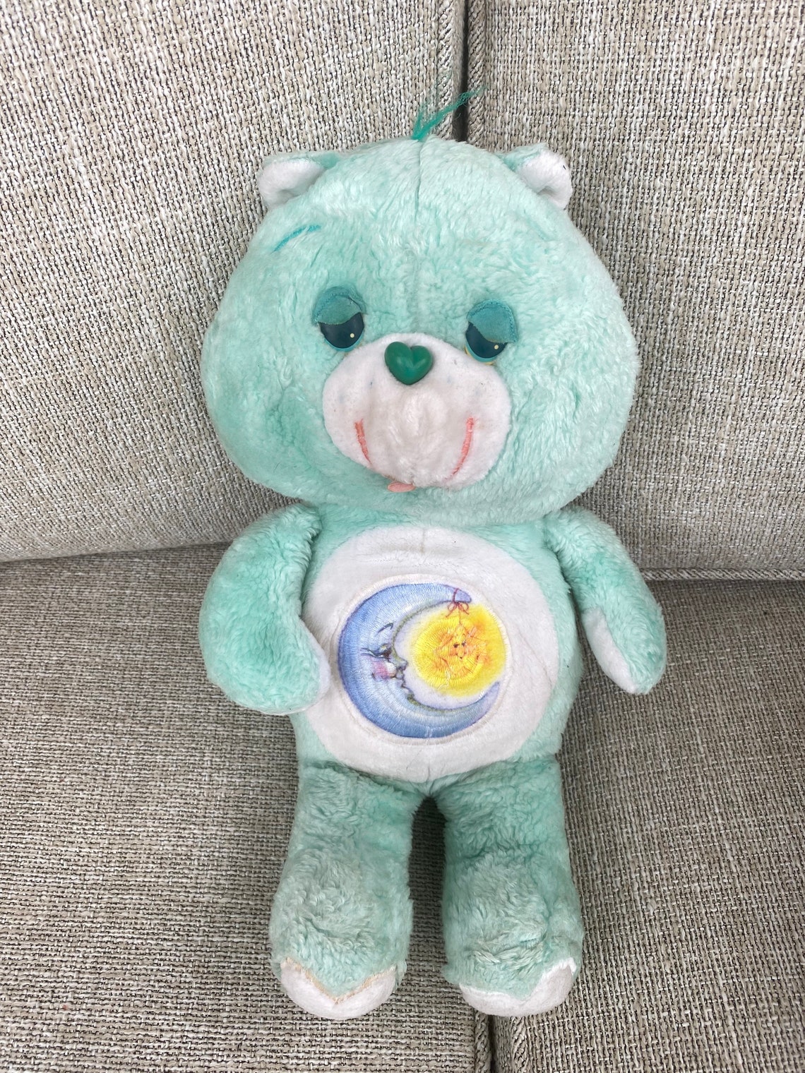 Vintage 1983 Kenner Original Care Bear BEDTIME BEAR Plush Etsy