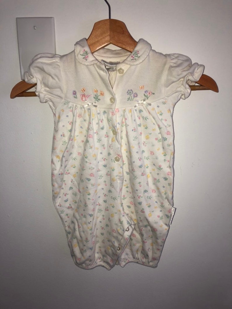 Vintage Baby Girl One Piece by Vitamins