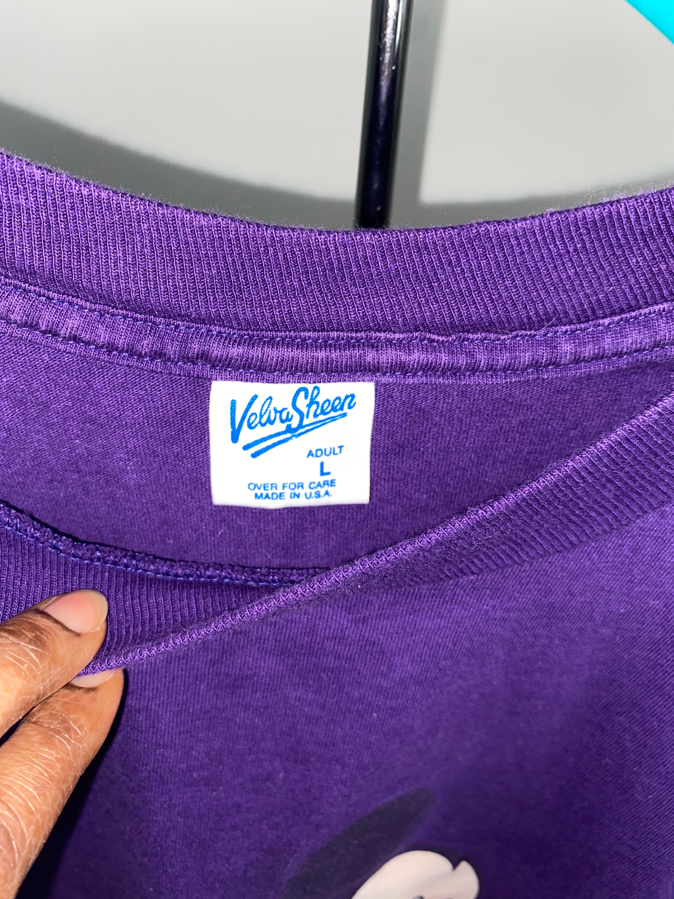 Vintage 90s Disney Mickey Mouse T Shirt Purple Adult Sz L - Etsy