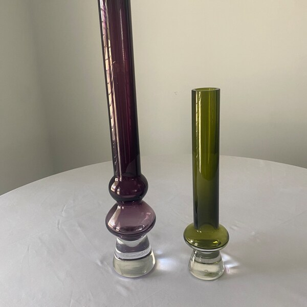 Purple Vases Etsy