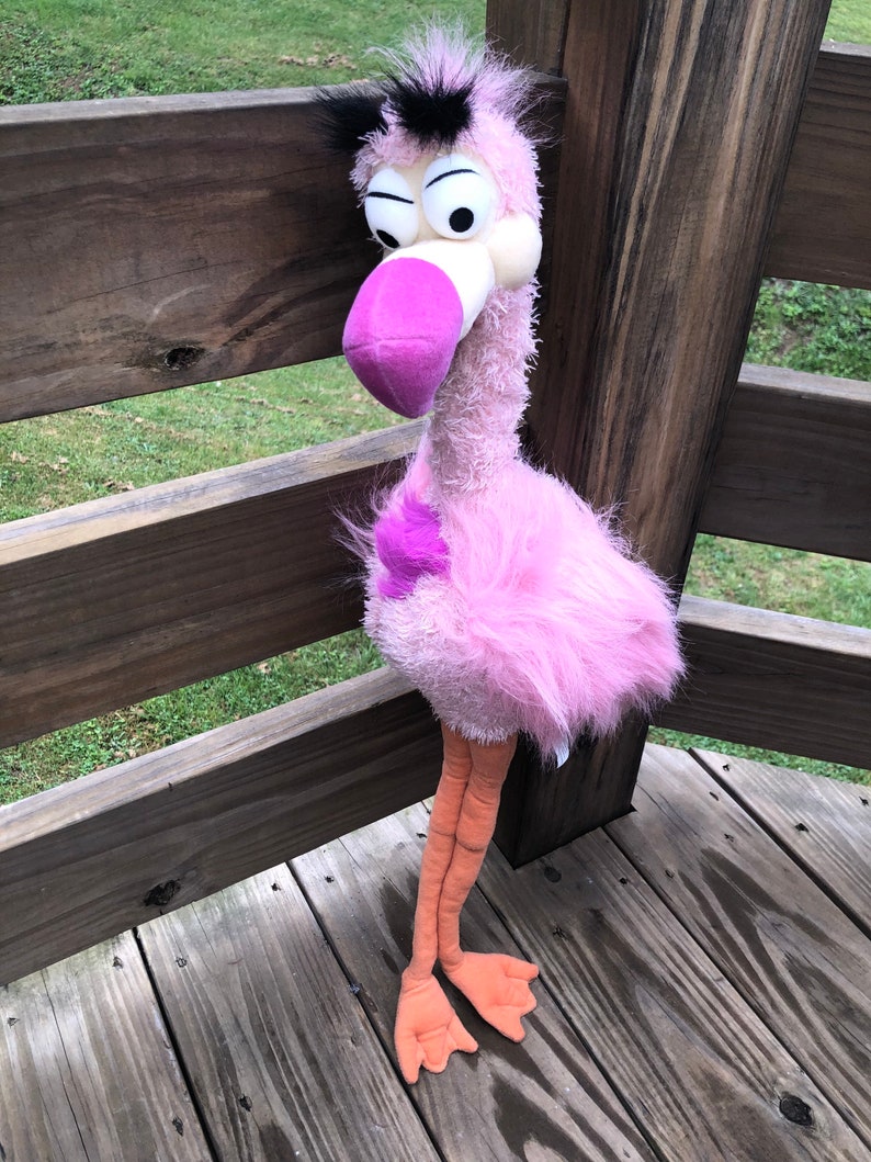 Disney Store 28 Flamingo Croquet Mallet Stuffed Plush Alice Etsy
