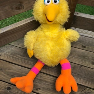 big bird stuffed animal large