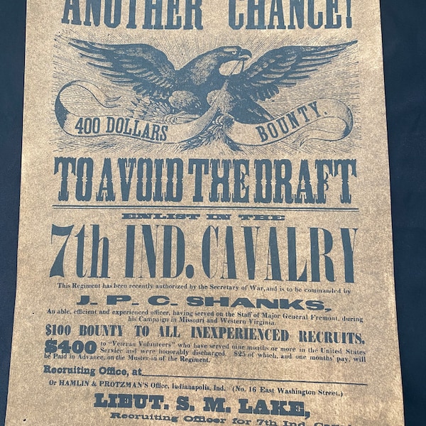 American Civil War Poster - Etsy