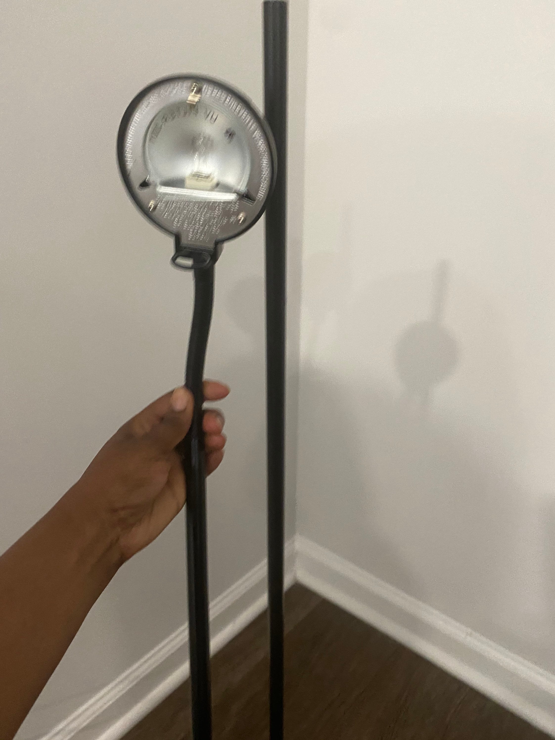 Vintage Halogen IKEA MIL Black Floor Lamp Adjustable Etsy