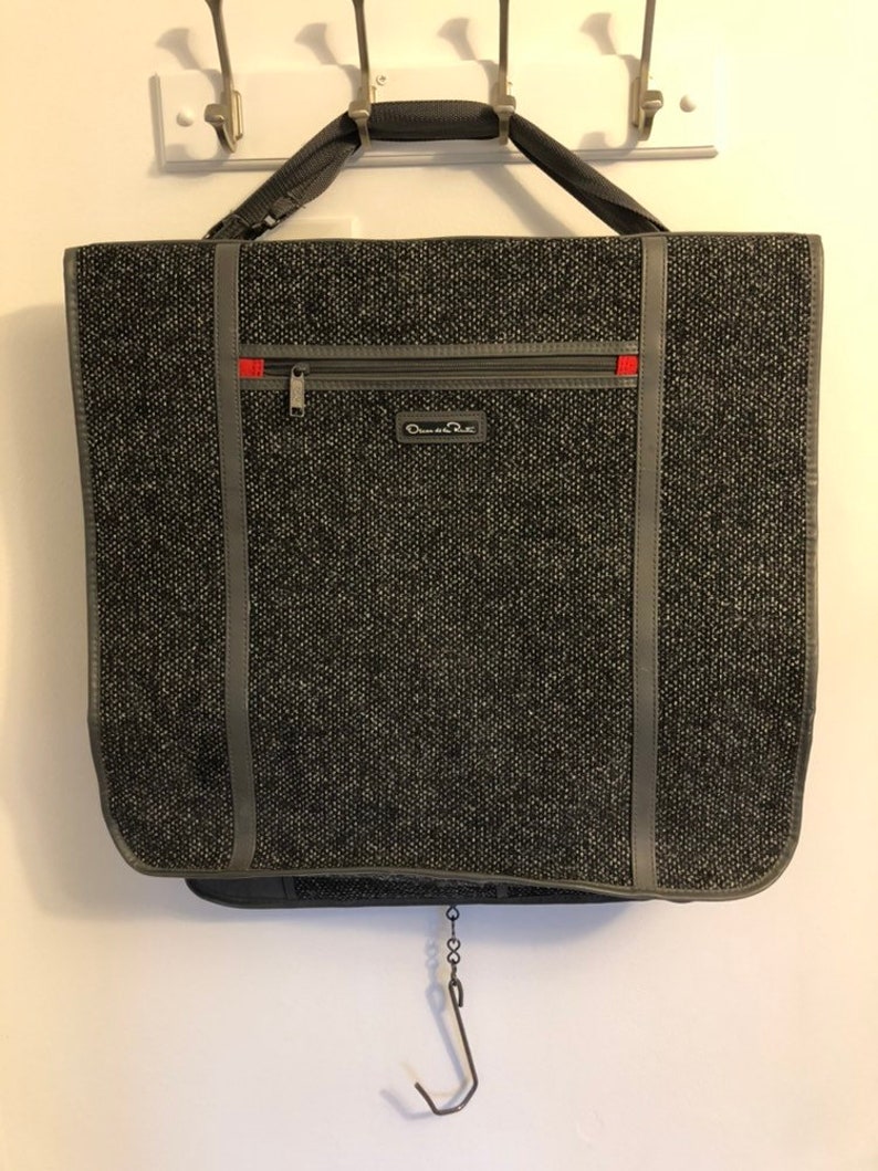 oscar de la renta luggage vintage