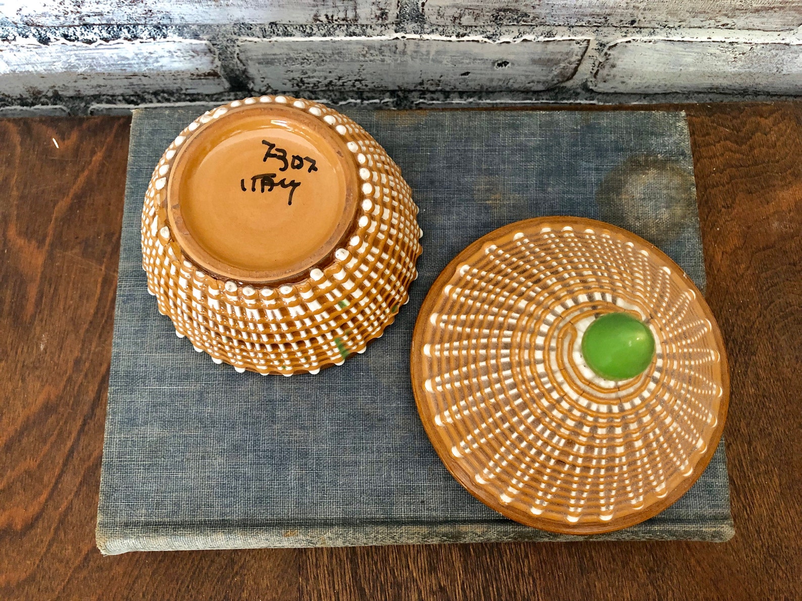 Bitossi Aldo Londi seta Collection Lidded Bowl Mid - Etsy