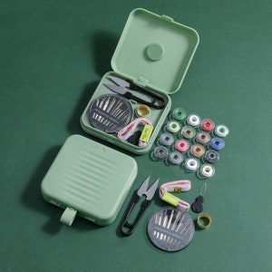 Magnetic Sewing Kit Travel Set Tailoring Tools for Adult Home - Etsy