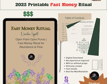 African Ancestral Wealth Ritual: Abundance Practice (Printable PDF Download