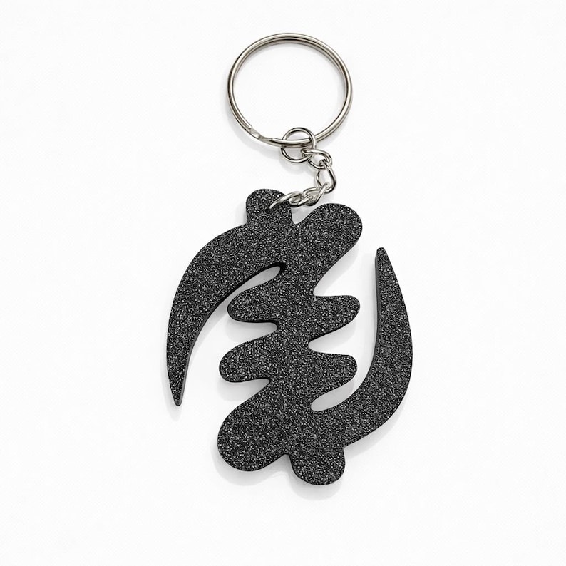 Gye Nyame Keychain: Adinkra African Symbol, Afrocentric Key Ring - Etsy