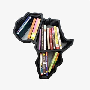 AFRICA BOOKSHELF| Africa| Bookshelf| African Bookshelf| Home Decor| African
