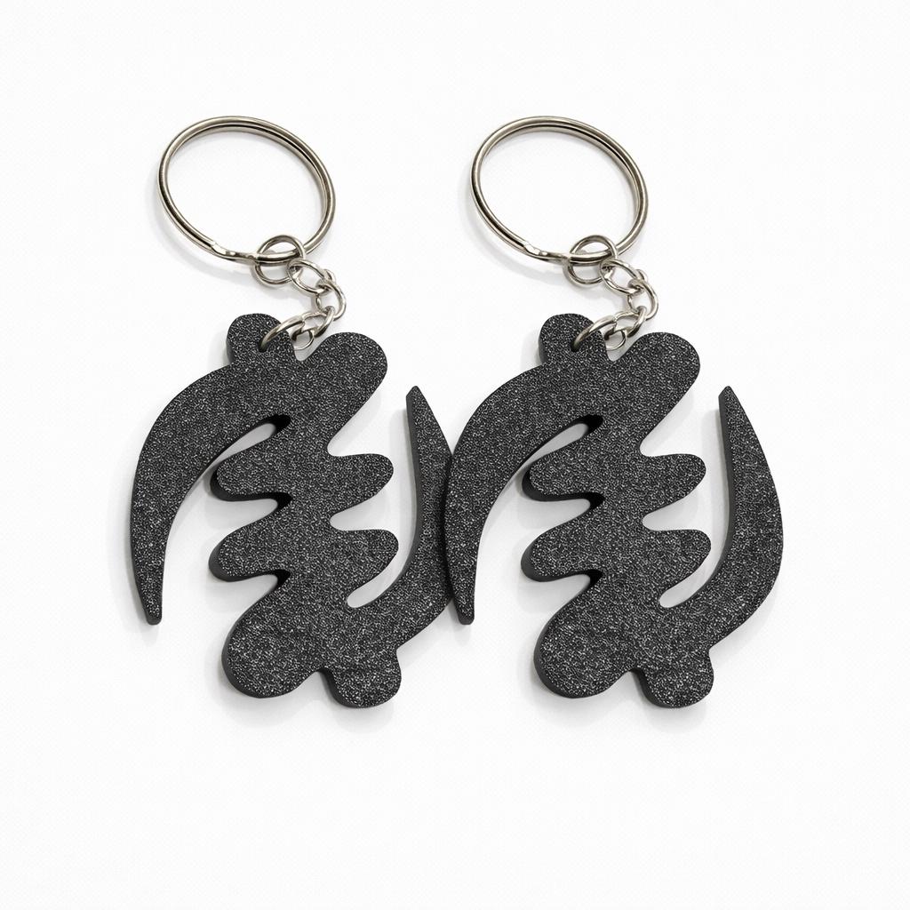 Gye Nyame Keychain: Adinkra African Symbol, Afrocentric Key Ring - Etsy