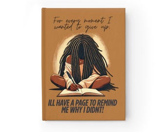 Inspirational Ruled Journal: Embrace Strength, Self-Care Diary, Motivational Writing Notebook, Gifts for Black Women, Faith Journal