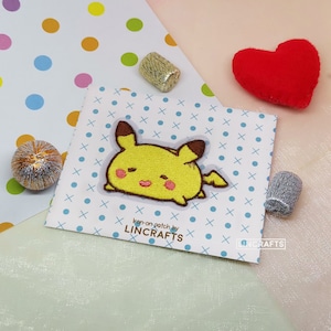 Pokemon Koffing Iron-on Embroidered Patch 47mm x 42mm