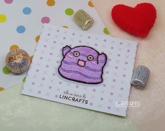 Pokemon Koffing Iron-on Embroidered Patch 47mm x 42mm