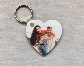 Heart Photo Keyring, Personalised Gift