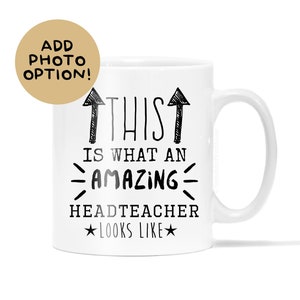 Amazing Headteacher Mug, Personalised Mug, Customised Mug, Personalised Gifts, Custom Gifts, Funny Gifts, Gifts For Him, Photo Gifts