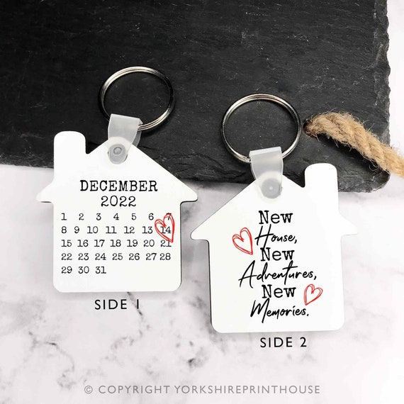 Porte-clef personnalisé en forme de maison - Print Your Love