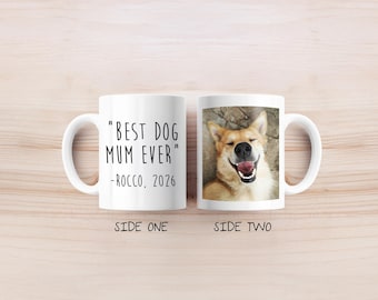 Personalised Dog Mum Mug: Photo Gift for Pet Lovers