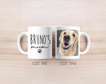 Dog Mum Personalised Photo Mug | Mother's Day Pet Gift