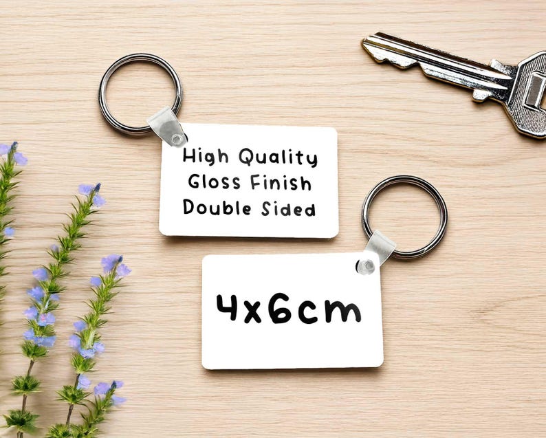 Best Daddy Ever Keyring Photo, Father’s Day Gift for Dad, Personalised ...