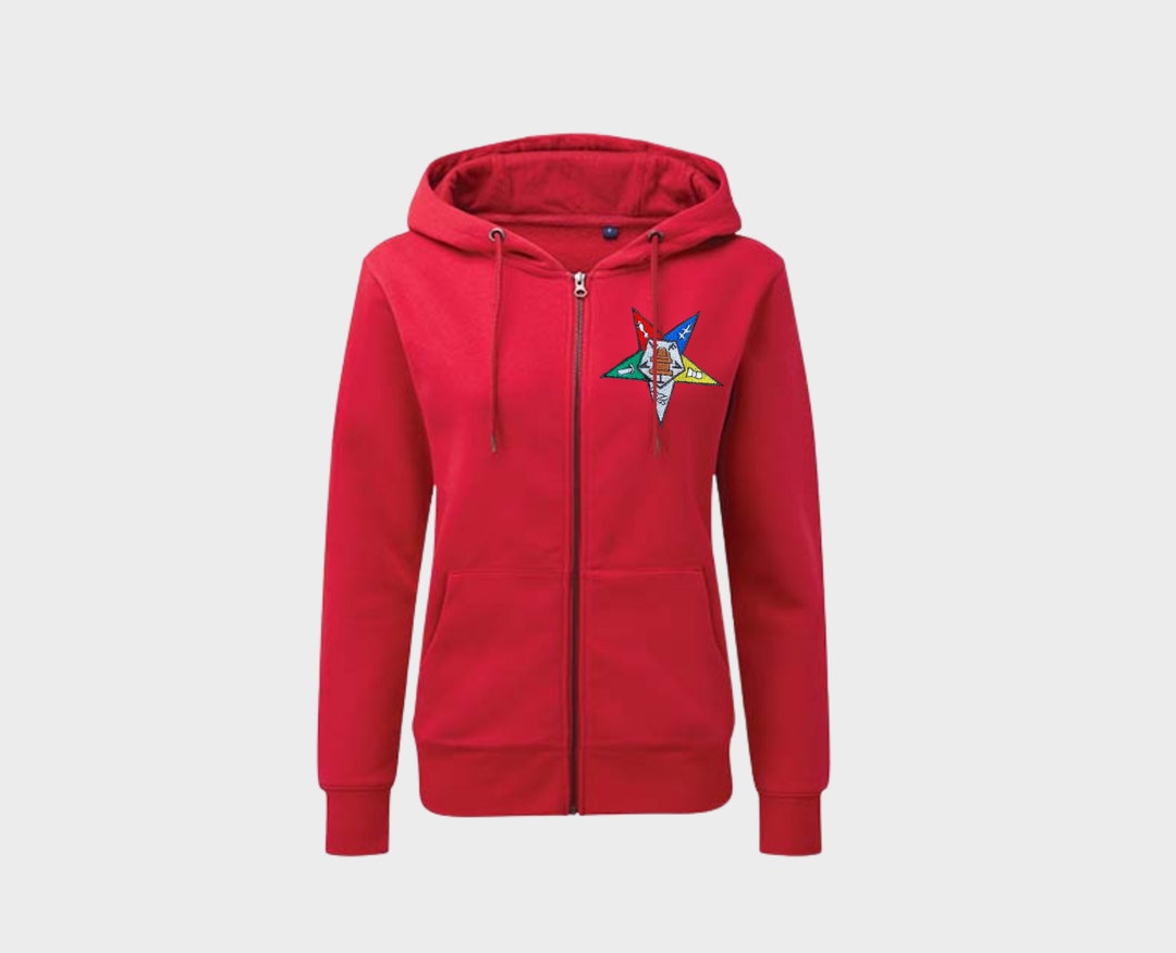 Order Of The Eastern Star Pearls Black Hoodie Dress