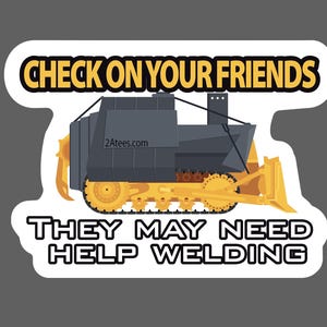Killdozer Welding decal