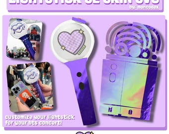 Kpop ARMY SE Lightstick SVG zum Herunterladen