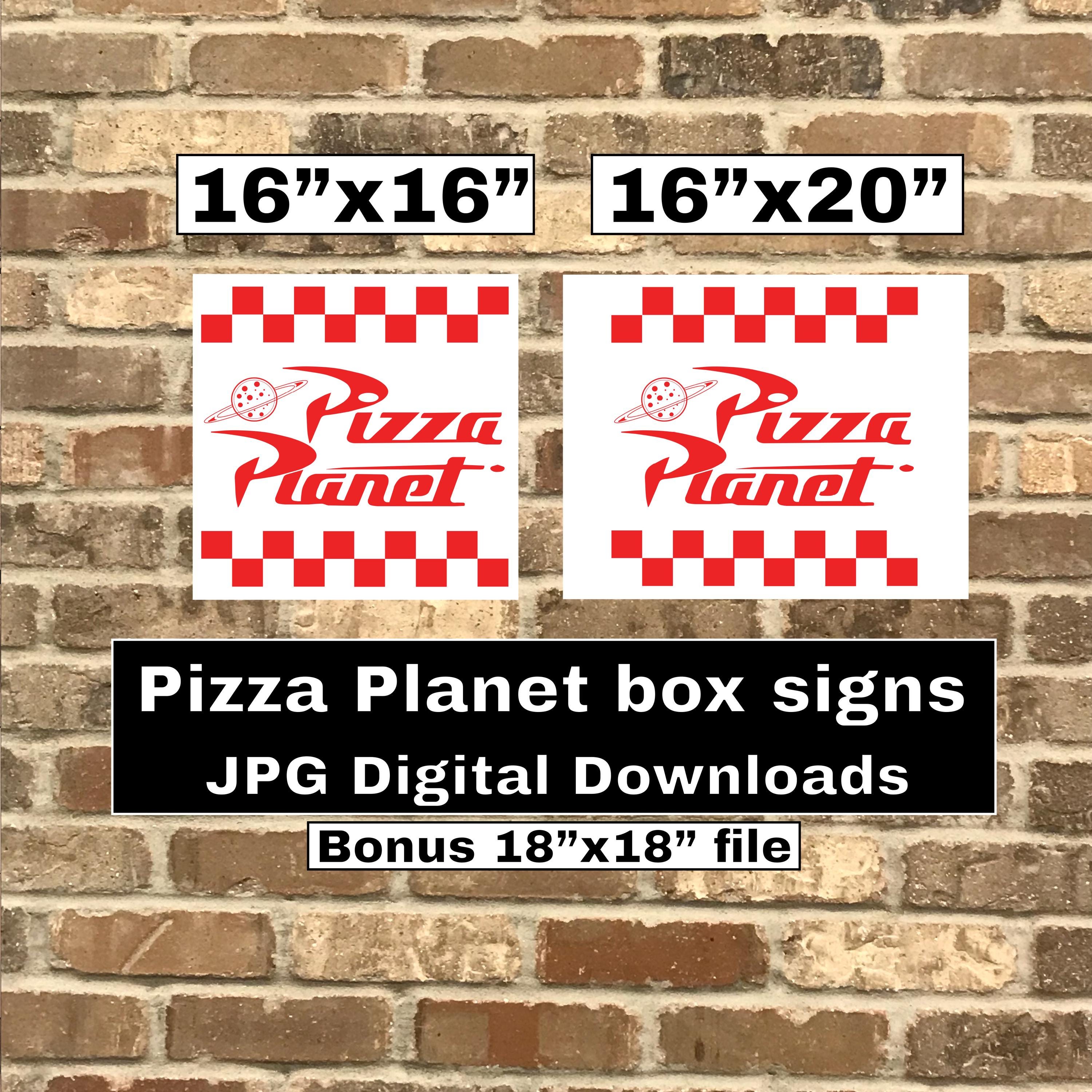 Pizza planet logo - Etsy 日本