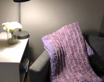 Purple Cozy Baby Blanket