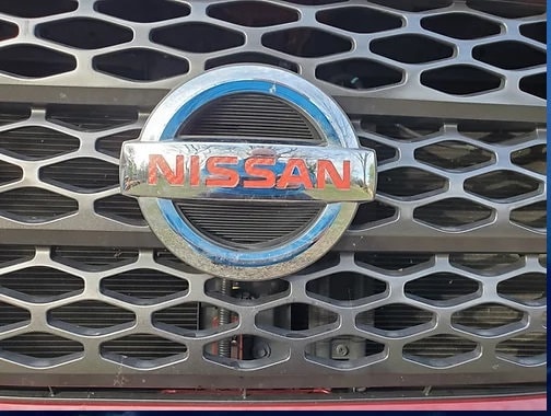 Nissan Titan Grill & Tailgate Badge Emblem Inlay Decals "NISSAN"
