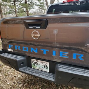 2022+ FRONTIER Tailgate Inlays - Etsy