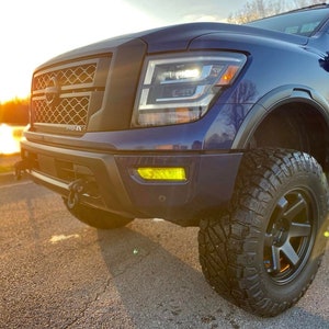 Fog Lamp Tint Overlays for Titan, Frontier (2022+), and more!