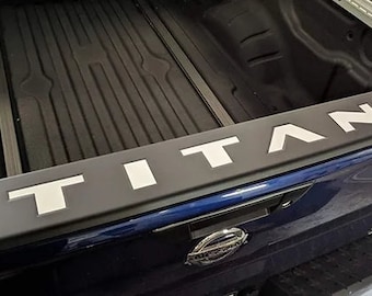 Nissan Titan Tailgate Cap Inlay Decals - 2016-2022 or 2023-24