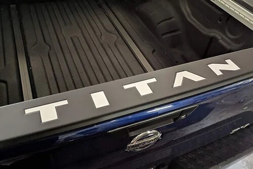 thumbnail image 2 of Gloss Black Vinyl Overlay Decals For Nissan Titan Door Emblems – 2016-2021 – Blackout Auto Mods 2 of 6