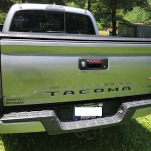 2016-2023 Toyota Tacoma Tailgate Inlay Decals