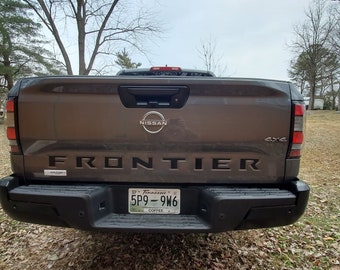 2022+ FRONTIER Tailgate Inlays