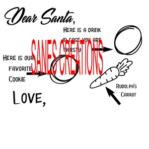 Download Santa Tray Svg Etsy 3D SVG Files Ideas | SVG, Paper Crafts, SVG File