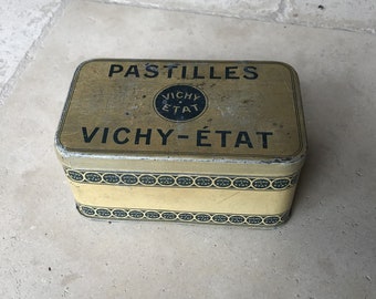 Ancienne boite de bonbon Vichy Vintage