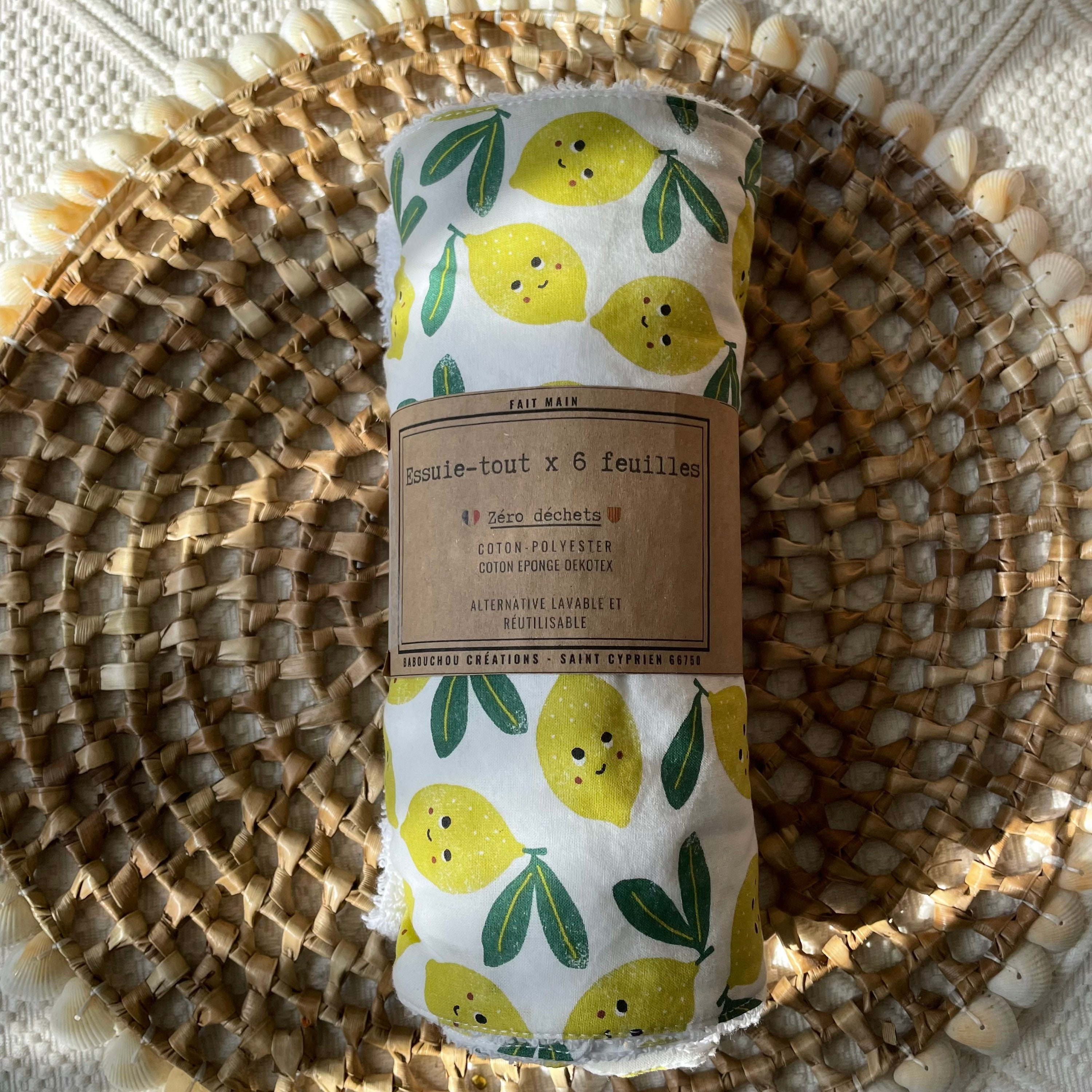Essuie Tout Lavable Zero Dechet