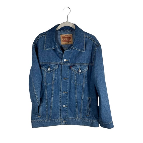 Levi’s Blue Denim Trucker Denim Jacket - image 1