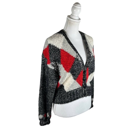 Vintage Liz Claiborne Collection Crop Cardigan - image 6