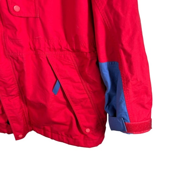 Vintage 1990’s Patagonia Red and blue Nylon Jacket - image 5