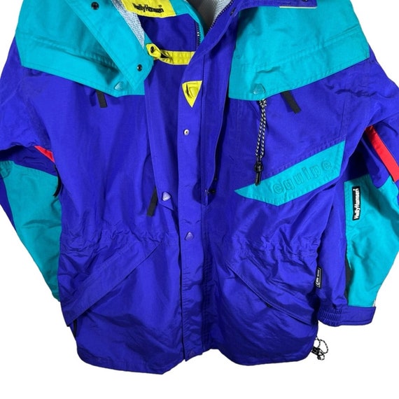 Vintage 90’s Men’s Helly Hansen Tech Ski Color Bl… - image 2