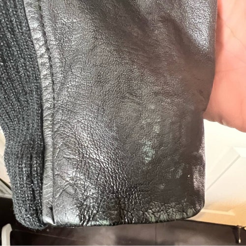 Vintage shops Bebe Black Leather Jacket