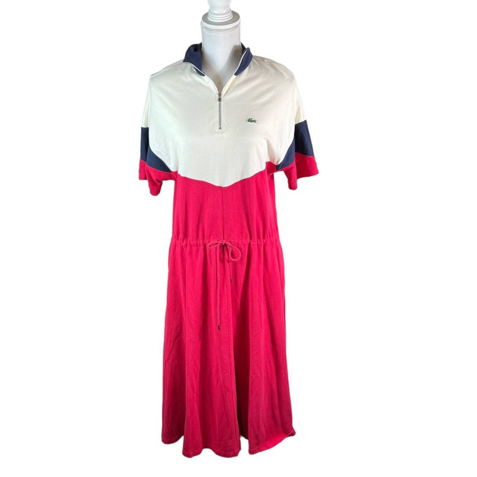 Lacoste sale maxi dress