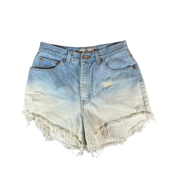 Vintage 1990s Gap High Waisted Denim Shorts - image 1