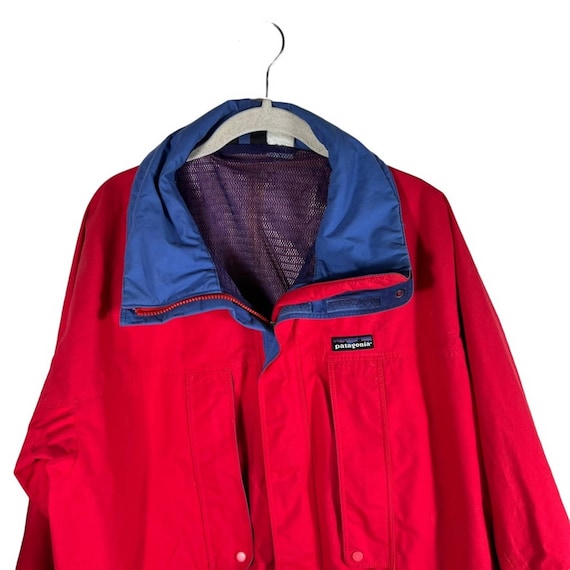 Vintage 1990’s Patagonia Red and blue Nylon Jacket - image 3