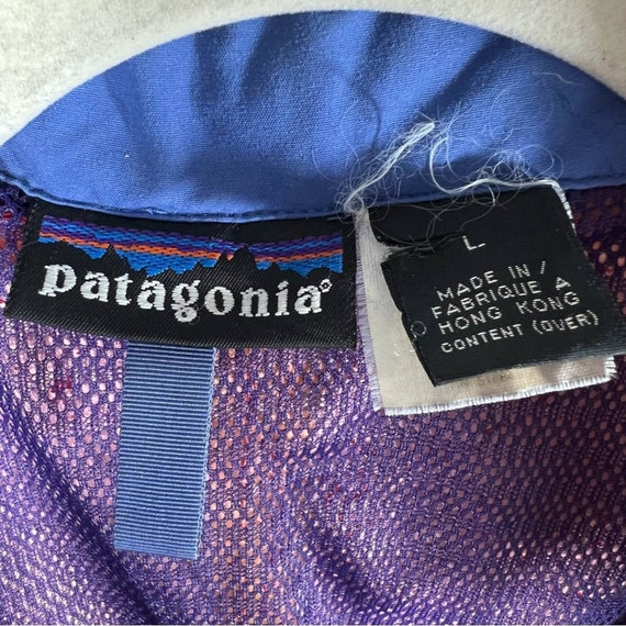 Vintage 1990’s Patagonia Red and blue Nylon Jacket - image 6